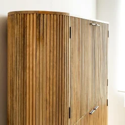 Made in Meubles Armoire en bois de manguier Ambrine