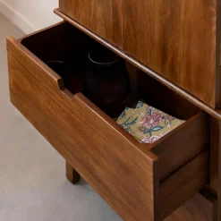 Made in Meubles Armoire en bois de manguier Remick