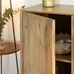 Made in Meubles Armoire en bois de manguier Ewan