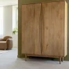 Made in Meubles Armoire en bois de manguier Folia