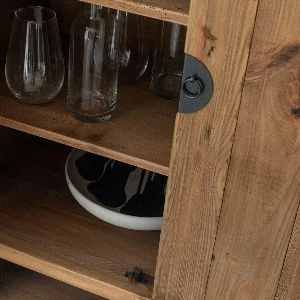 Made in Meubles Armoire en bois recyclé Blaise