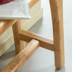 Made in Meubles Banc en bois d'acacia massif Orane