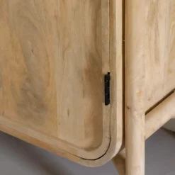 Made in Meubles Buffet 3 portes en bois de manguier Nova