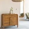 Made in Meubles Buffet 2 portes en bois de manguier Féodor