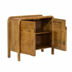 Made in Meubles Buffet 2 portes en bois de manguier Féodor