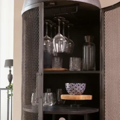 Made in Meubles Buffet bar en métal Locker