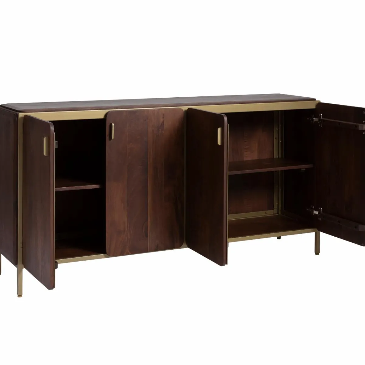 Made in Meubles Buffet en bois de manguier Lisette