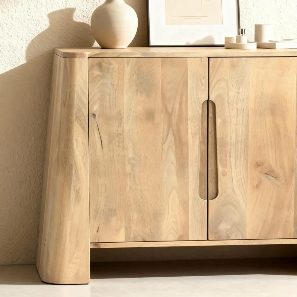 Made in Meubles Buffet en bois de manguier Sorrel