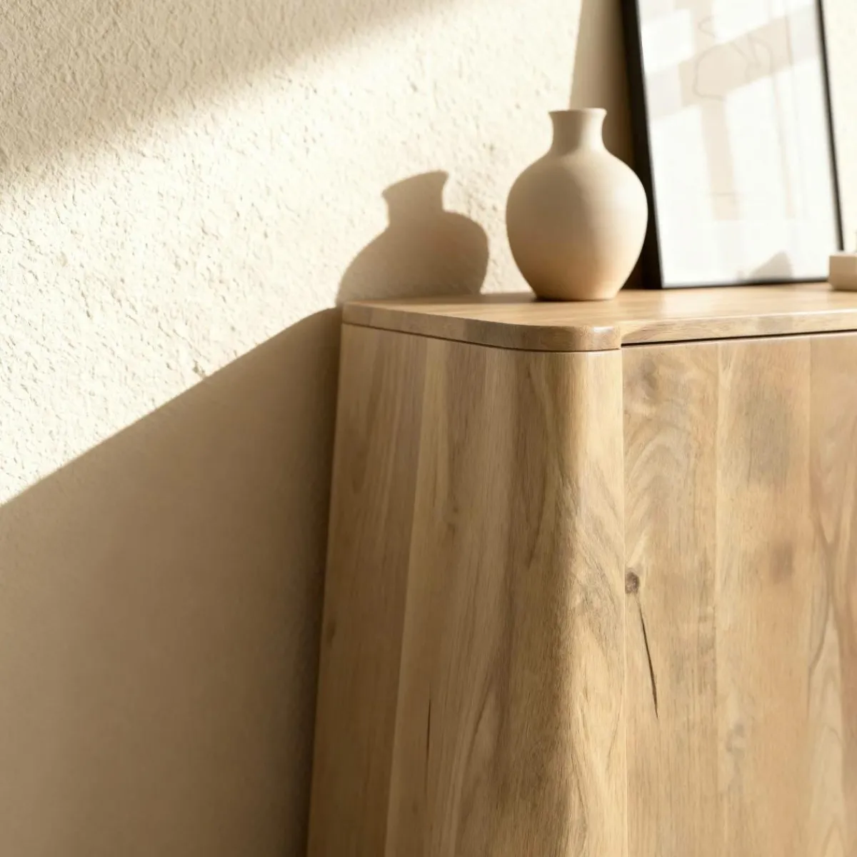 Made in Meubles Buffet en bois de manguier Sorrel