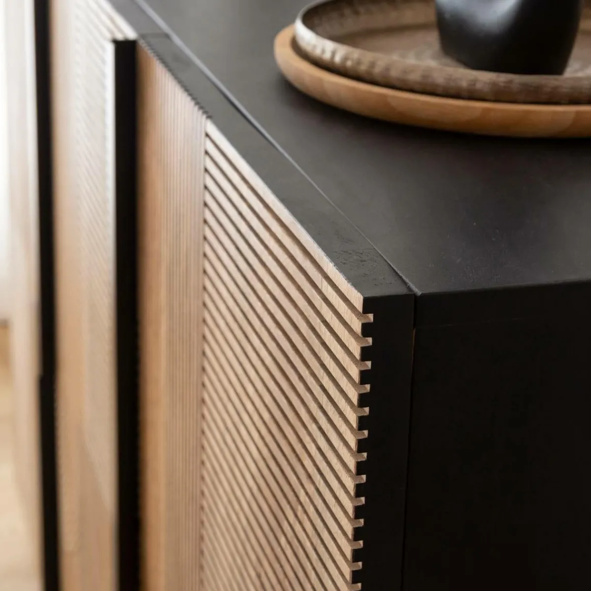 Made in Meubles Buffet en bois de manguier Galliance
