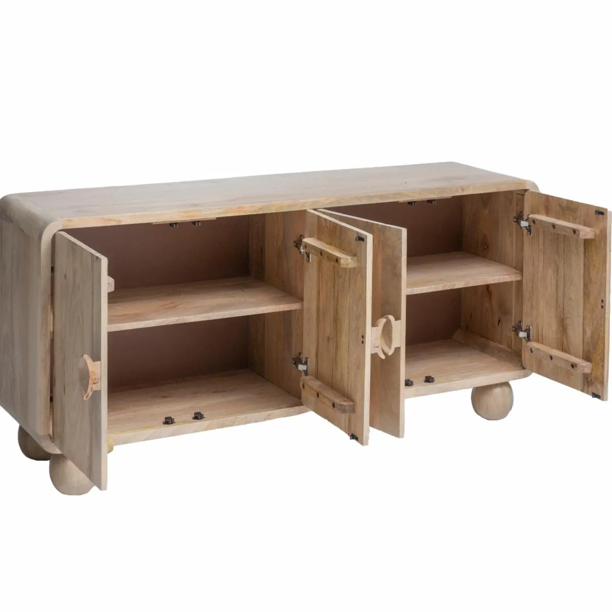 Made in Meubles Buffet en bois de manguier Horta