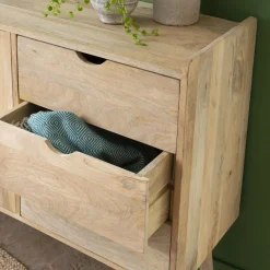 Made in Meubles Buffet en bois de manguier Augustine