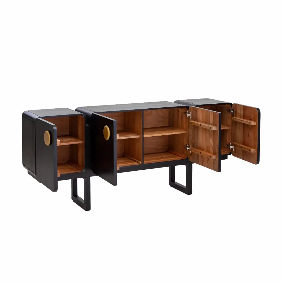 Made in Meubles Buffet en bois de manguier Oscar
