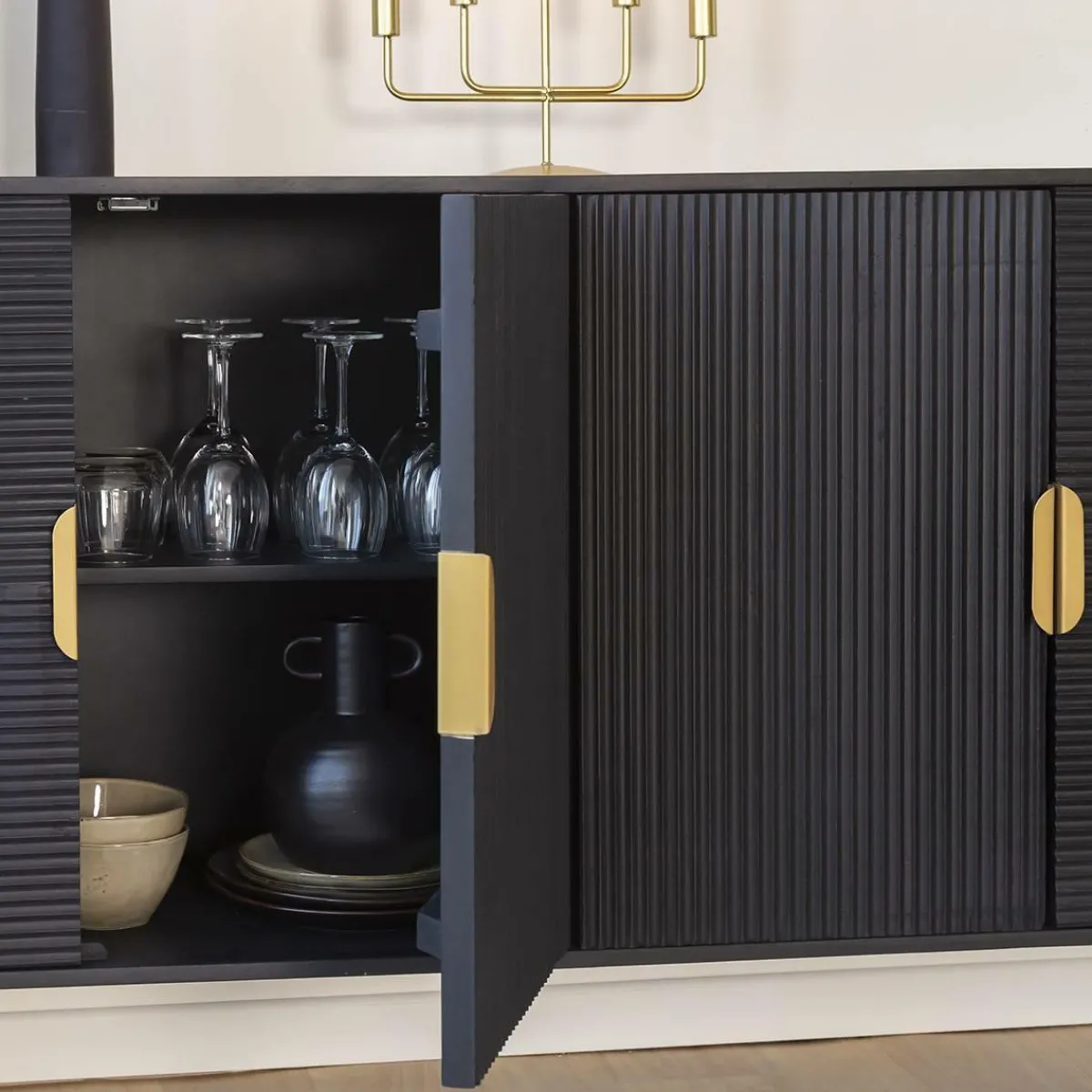 Made in Meubles Buffet en bois de manguier James
