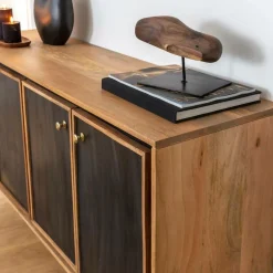 Made in Meubles Buffet en bois de manguier Léandro