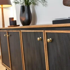 Made in Meubles Buffet en bois de manguier Léandro