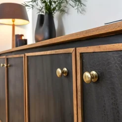 Made in Meubles Buffet en bois de manguier Léandro
