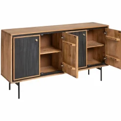 Made in Meubles Buffet en bois de manguier Léandro