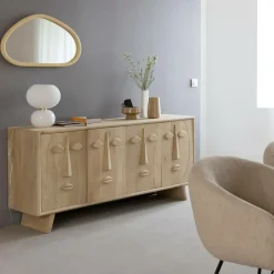 Made in Meubles Buffet en bois de manguier Facia
