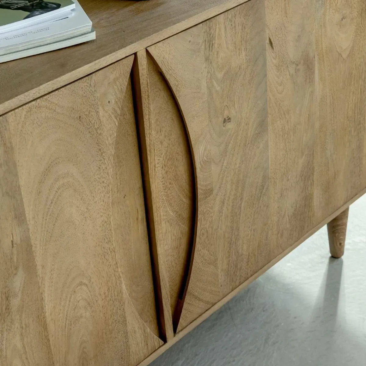 Made in Meubles Buffet en bois de manguier Folia
