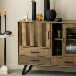 Made in Meubles Buffet en bois de manguier Joy