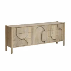 Made in Meubles Buffet en bois de manguier Tysia