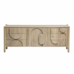 Made in Meubles Buffet en bois de manguier Tysia