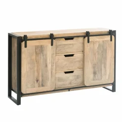 Made in Meubles Buffet en bois de manguier New-York