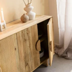 Made in Meubles Buffet en bois de manguier Ewan