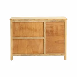 Made in Meubles Buffet en bois de manguier blanchi Ronan
