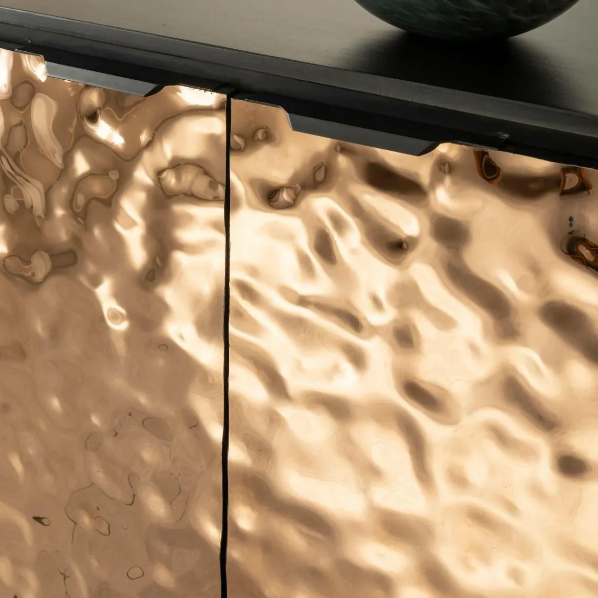 Made in Meubles Buffet en bois de manguier et métal Nebula