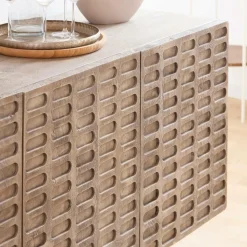 Made in Meubles Buffet en bois de manguier Clara