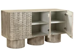 Made in Meubles Buffet en bois de manguier Clara