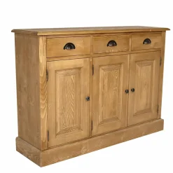 Made in Meubles Buffet en bois de pin Aldric