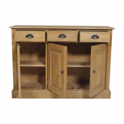 Made in Meubles Buffet en bois de pin Aldric