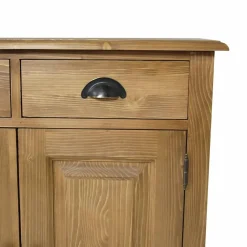 Made in Meubles Buffet en bois de pin Aldric