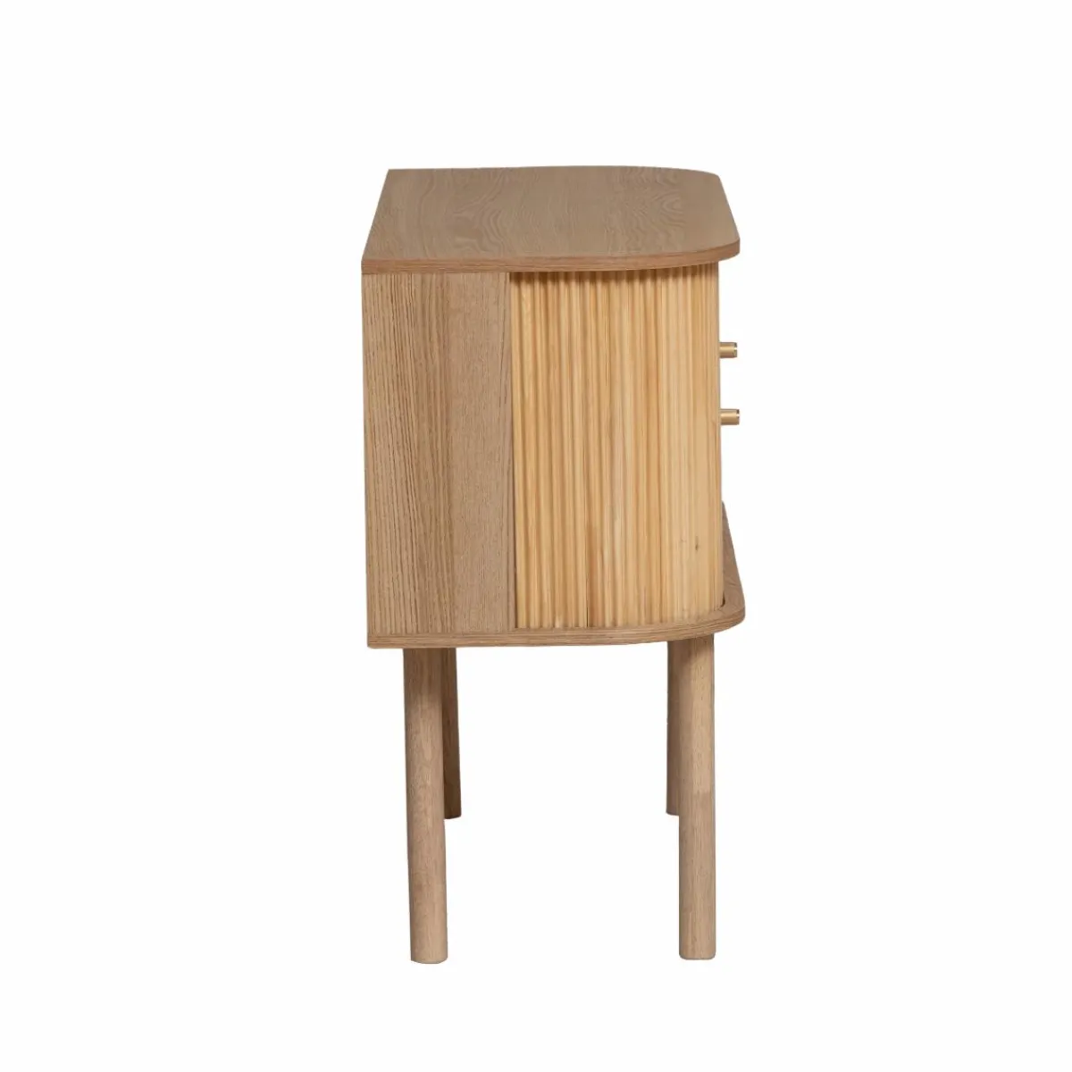 Made in Meubles Buffet en bois de pin clair Colin
