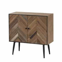 Made in Meubles Buffet en bois de sapin Maxine
