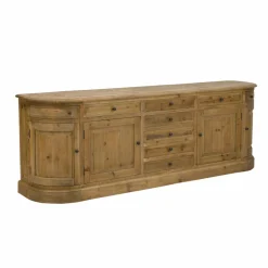 Made in Meubles Buffet en bois recyclé 225 cm Garance