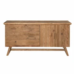 Made in Meubles Buffet en bois recyclé 2 portes Blaise