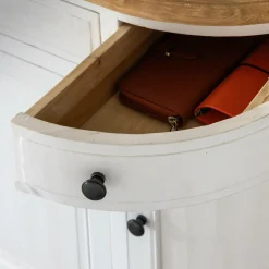 Made in Meubles Buffet en bois recyclé blanchi 180 cm Garance
