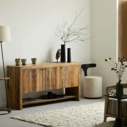 Made in Meubles Buffet en bois recyclé Naël
