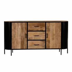 Made in Meubles Buffet en métal Achille