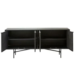 Made in Meubles Buffet en métal Claudine