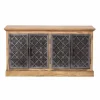 Made in Meubles Buffet enfilade en bois de manguier Sahara