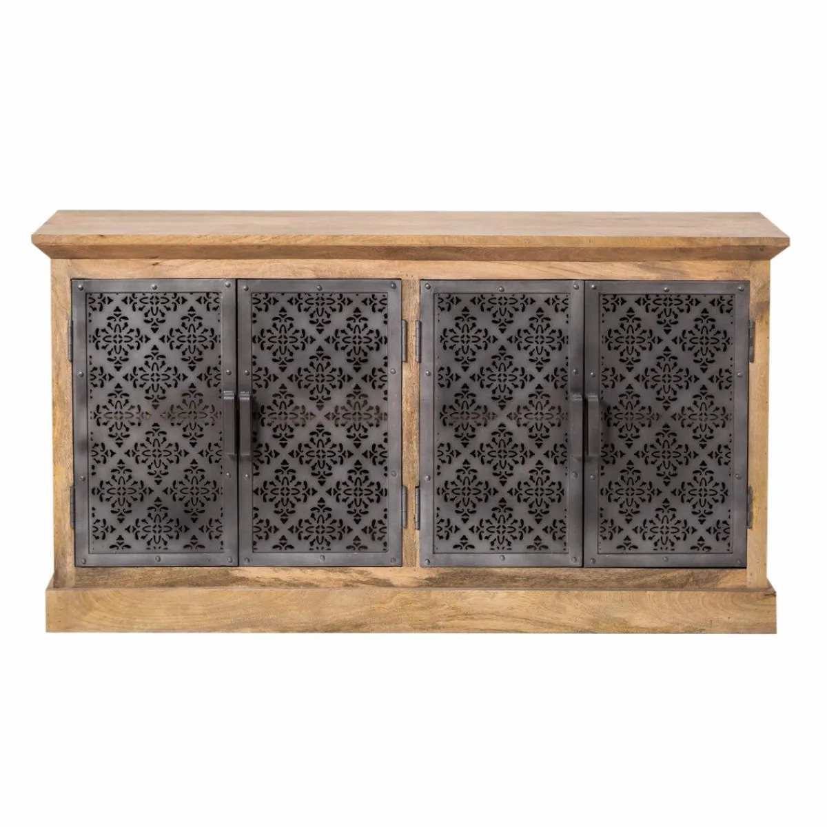 Made in Meubles Buffet enfilade en bois de manguier Sahara