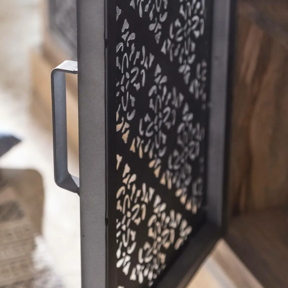Made in Meubles Buffet enfilade en bois de manguier Sahara