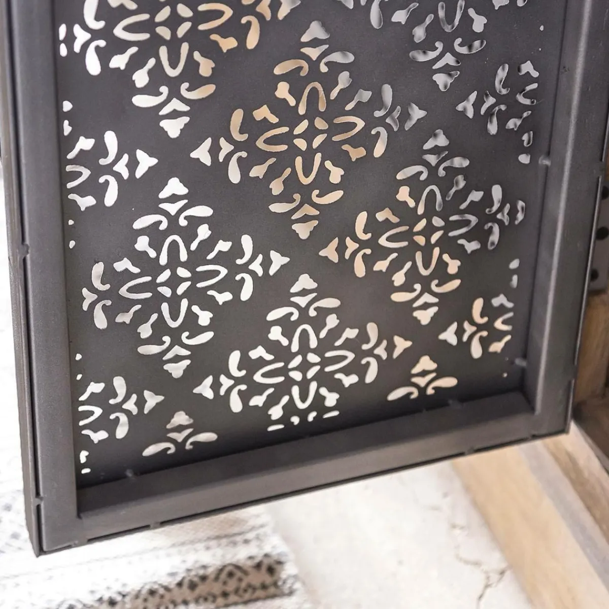 Made in Meubles Buffet enfilade en bois de manguier Sahara