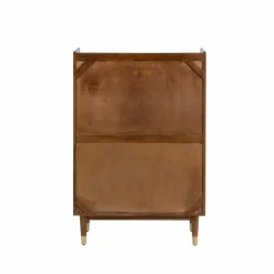 Made in Meubles Buffet haut en bois d'acacia Emiel