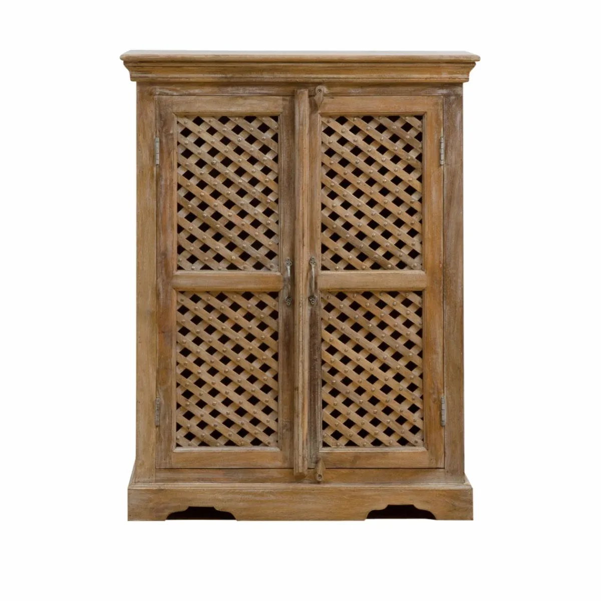 Made in Meubles Buffet haut en bois de manguier Rosa